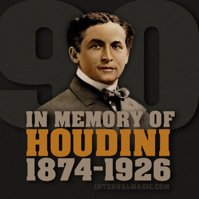 In Memory of Harry Houdini